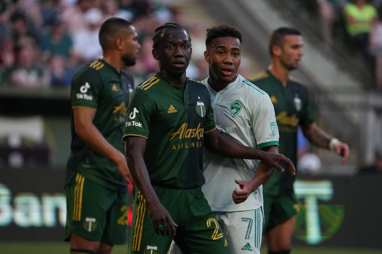 The Colorado Rapids fell to the Portland Timbers on Saturday night at Providence Park. (Photos by Bart Young)