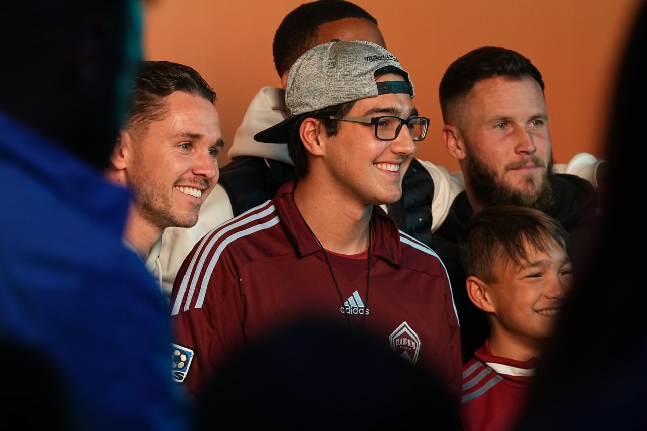 The Colorado Rapids hosted the 2023 Season Kickoff Party at Asterisk Denver, where fans could interact with players, preview the 2023 season and see the New Day Kit on their favorite players for the first time.