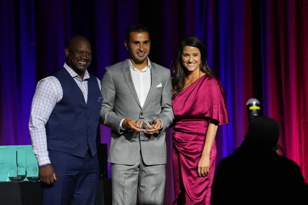 The Colorado Rapids celebrated their annual awards ceremony, A Burgundy Affair, over the weekend. (Photos by Garrett Ellwood and Bart Young)