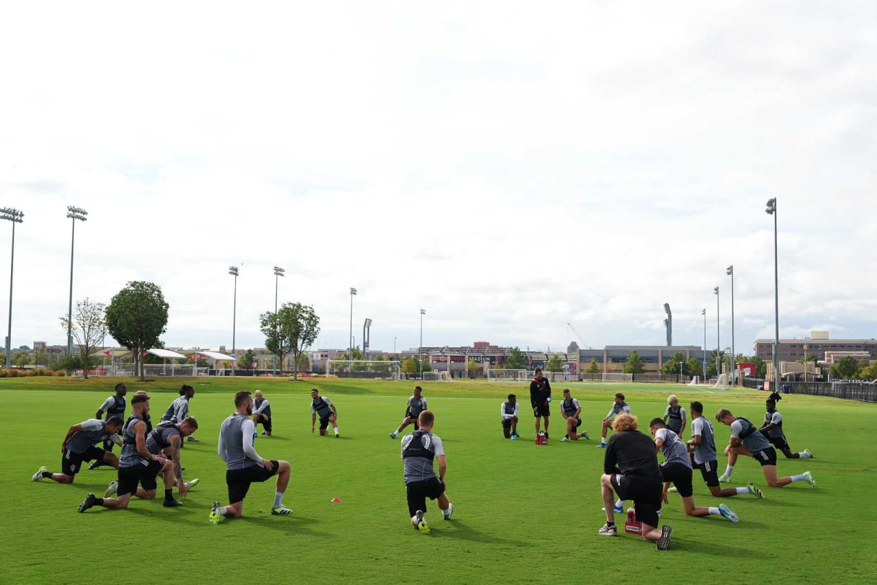 The Rapids train ahead of their Western Conference matchup with Houston Dynamo.