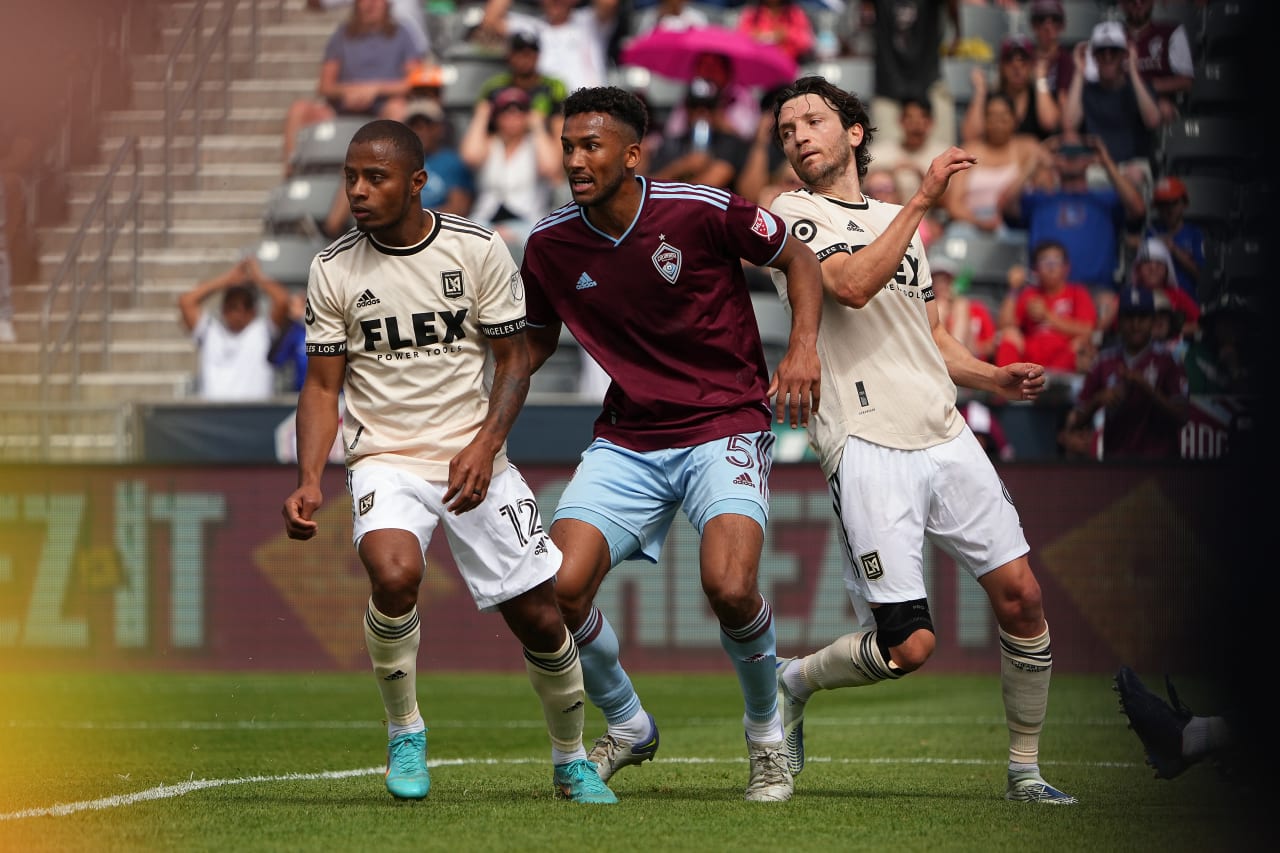 The Colorado Rapids recorded their third home shutout of the year over Western Conference leaders LAFC on Saturday afternoon at DICK'S Sporting Goods Park. (Photo by Garrett Ellwood)