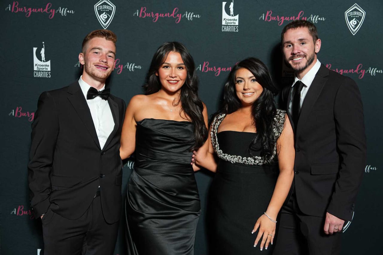 The Colorado Rapids celebrated their annual awards ceremony, A Burgundy Affair, over the weekend. (Photos by Garrett Ellwood and Bart Young)
