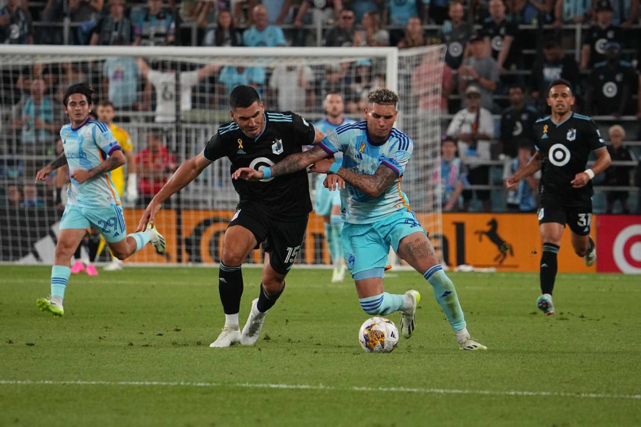 The Rapids fell 3-0 on the road to Minnesota United at Allianz Field. (Photos by Bart Young)