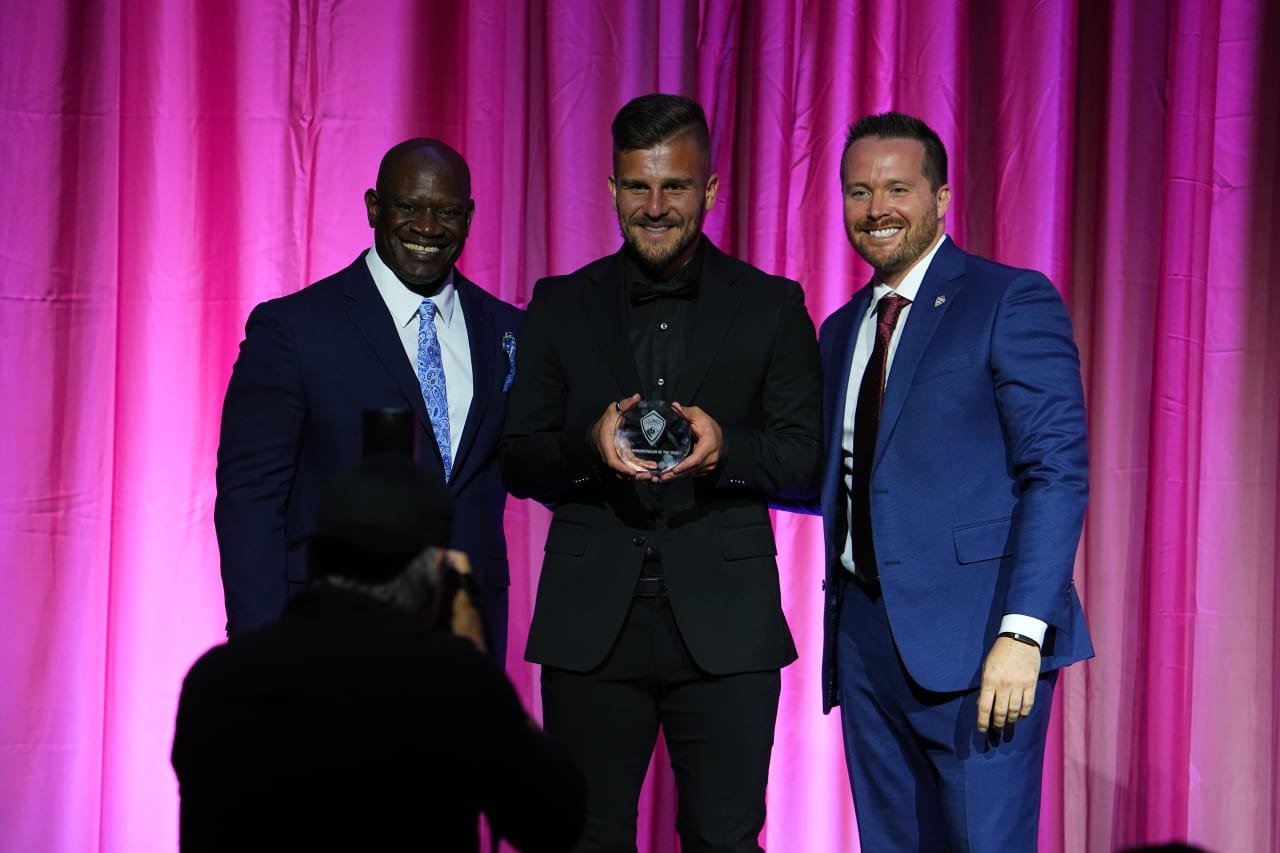 The Rapids celebrated fans, the club, and one another on Sunday night at the annual end-of-season awards ceremony, A Burgundy Affair. (Photos by Garrett Ellwood and Bart Young)