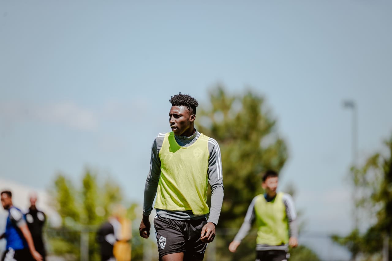 The Colorado Rapids train in preparation for their first-ever test with Nashville SC this weekend. (Photos by Connor Pickett)