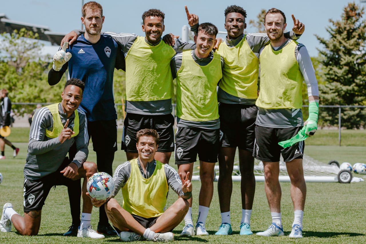 The Colorado Rapids train in preparation for their first-ever test with Nashville SC this weekend. (Photos by Connor Pickett)