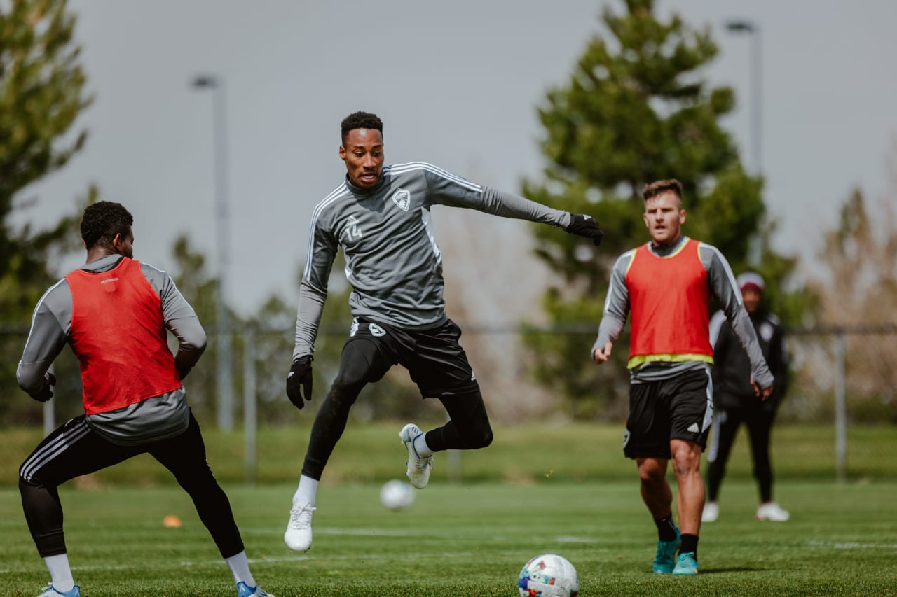 Colorado Rapids train in preparation for their matchup with San Jose Earthquakes. (Photos by Connor Pickett)