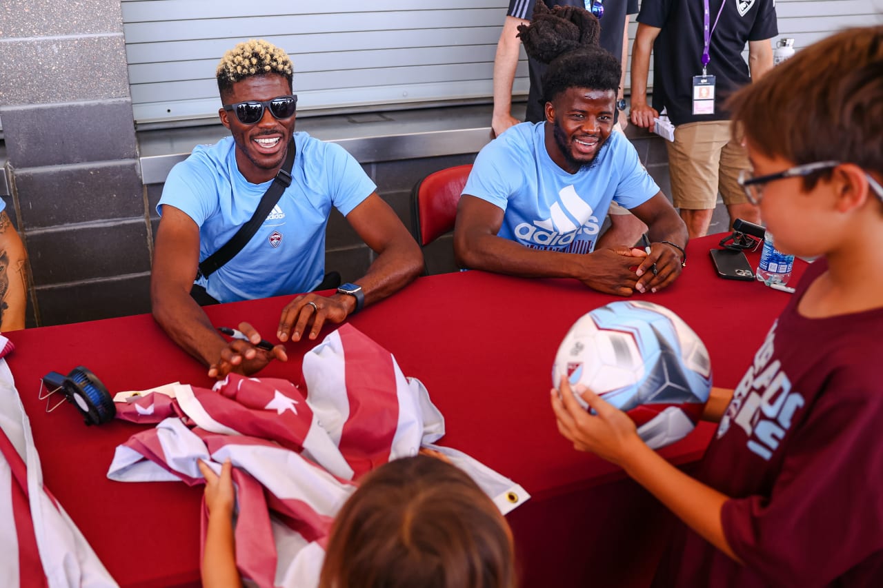 The Colorado Rapids hosted the annual Meet the Team Party for Season Ticket Members on Sunday afternoon. (Photos by Harrison Barden)