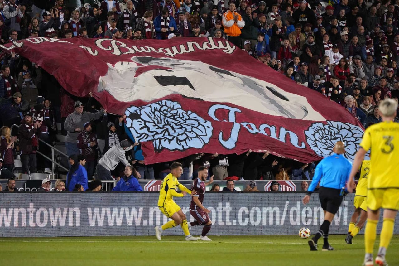 The Colorado Rapids split points with Nashville SC in their first home match of 2024, playing to a 1-1 result.