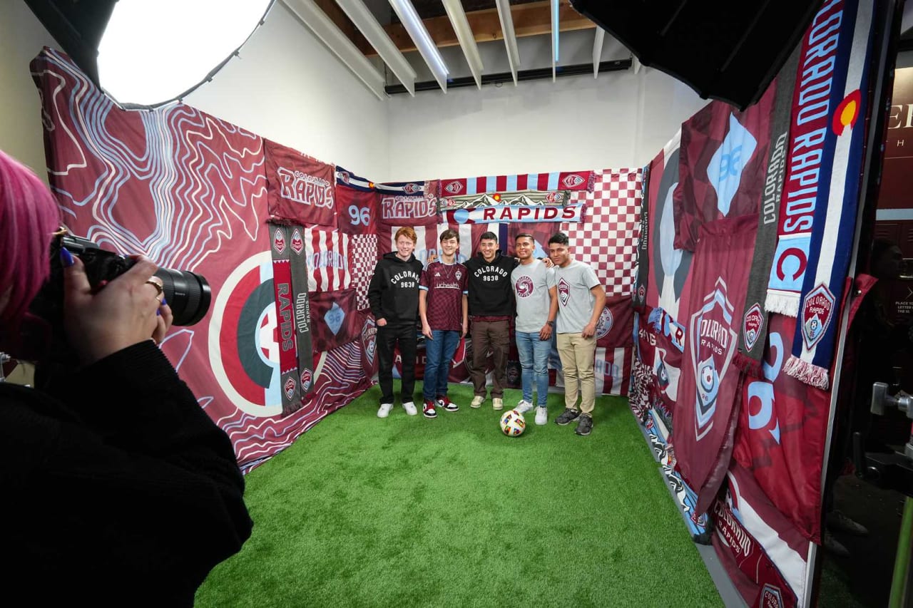 The Colorado Rapids hosted the 2024 Season Kickoff Party at Temple Nightclub, where fans could interact with players, preview the season and see the One Flag Kit on their favorite players for the first time.