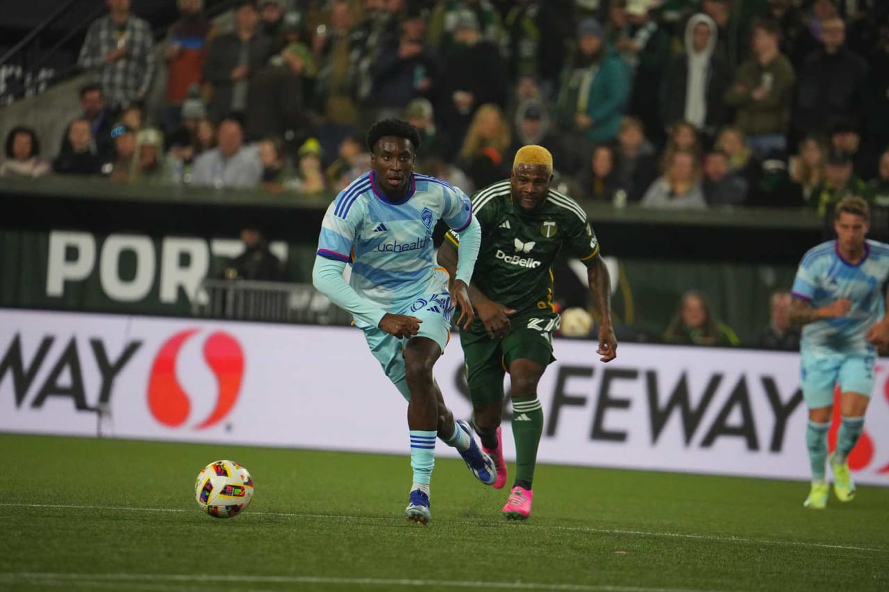 The Colorado Rapids took on the Portland Timbers at Providence Park to open the 2024 season.