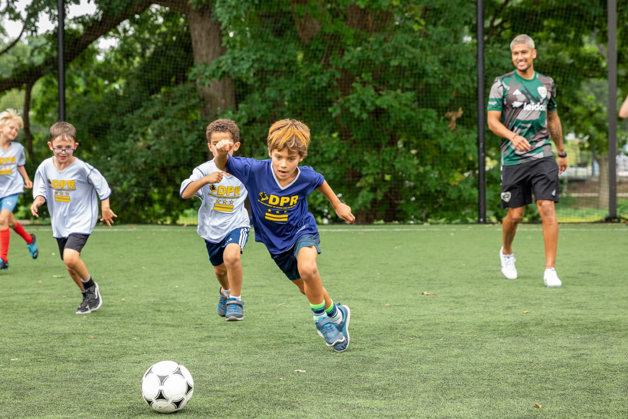 Summer Soccer & Soar series hosted in partnership with DC SCORES and DC Department of Parks and Recreation