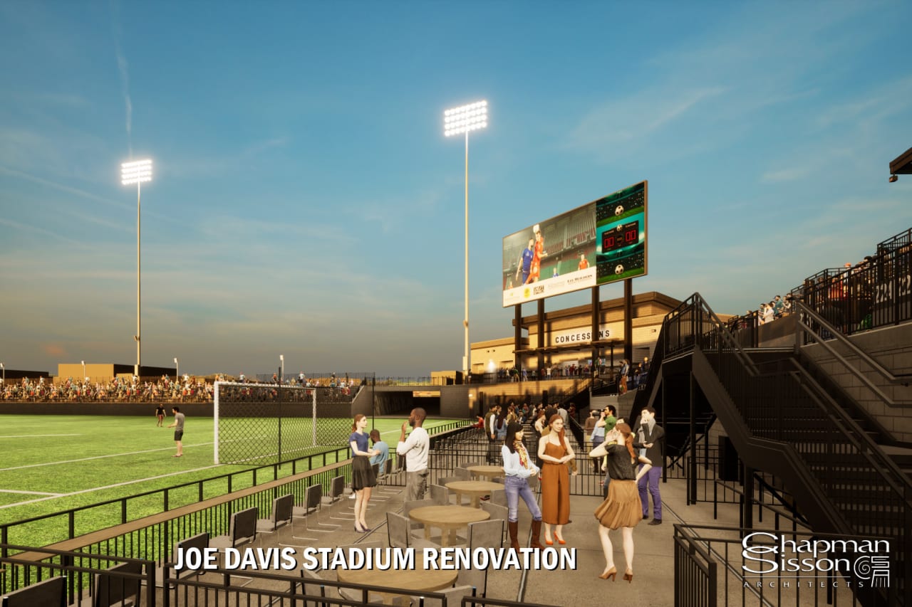 Joe Davis Stadium Renovation Rendering