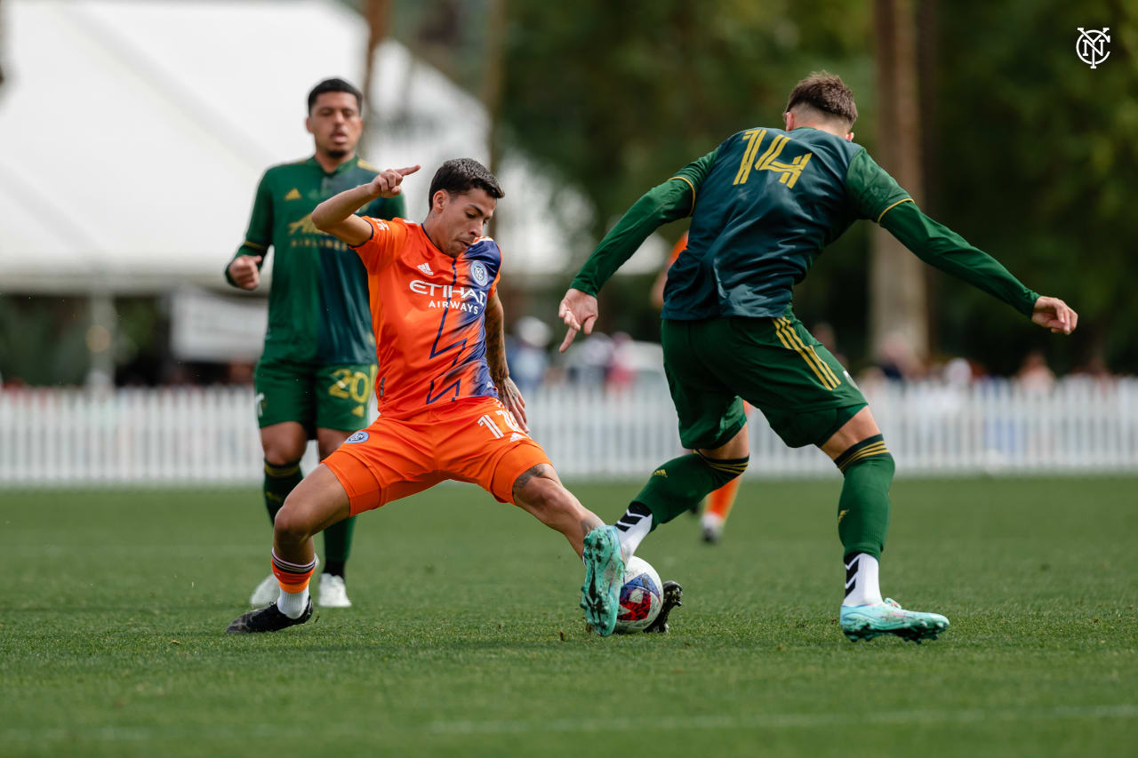 New York City Football Club completed the 2023 preseason campaign with a friendly clash against Portland Timbers.