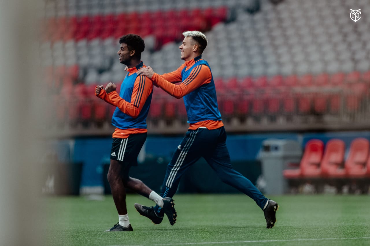 New York City Football Club trains at BC Place ahead of Saturday’s match against Vancouver.