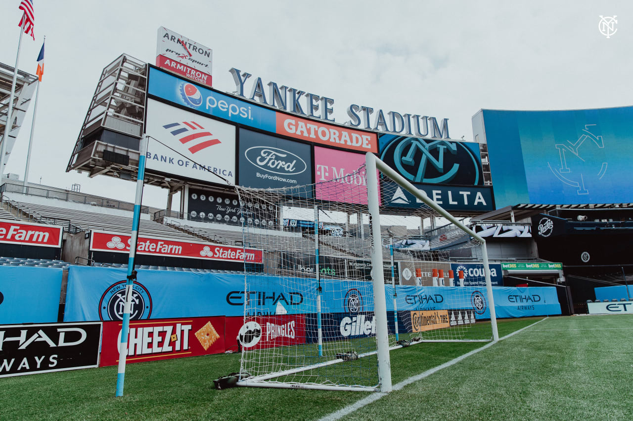 New York City Football Club were back on home soil on Saturday as they took on Philadelphia Union at Yankee Stadium.