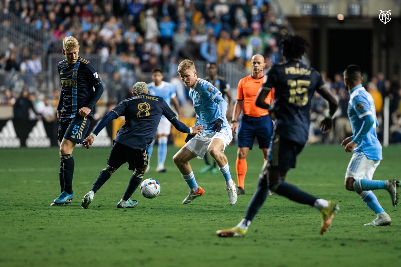 New York City Football Club’s 2022 City's season reached its conclusion in the Eastern Conference Final against Philadelphia.