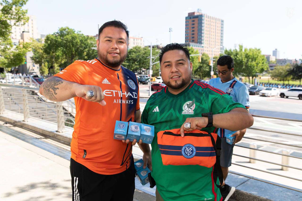 Fan Gallery, presented by Main Street Radiology (Photo by Katie Cahalin/NYCFC)