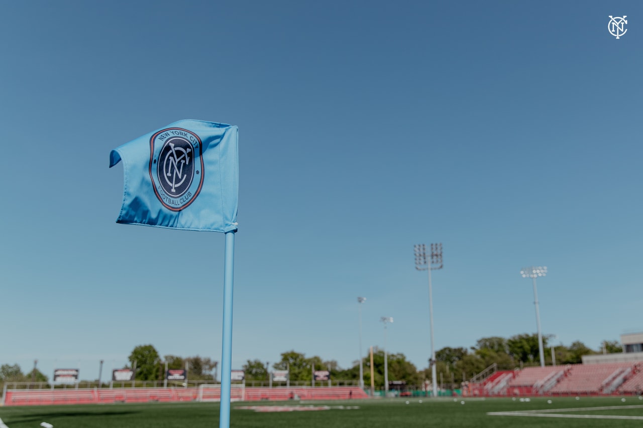 New York City Football Club advanced to the quarterfinals of the Lamar Hunt U.S. Open Cup with a win over New England Revolution at Belson Stadium in Queens.