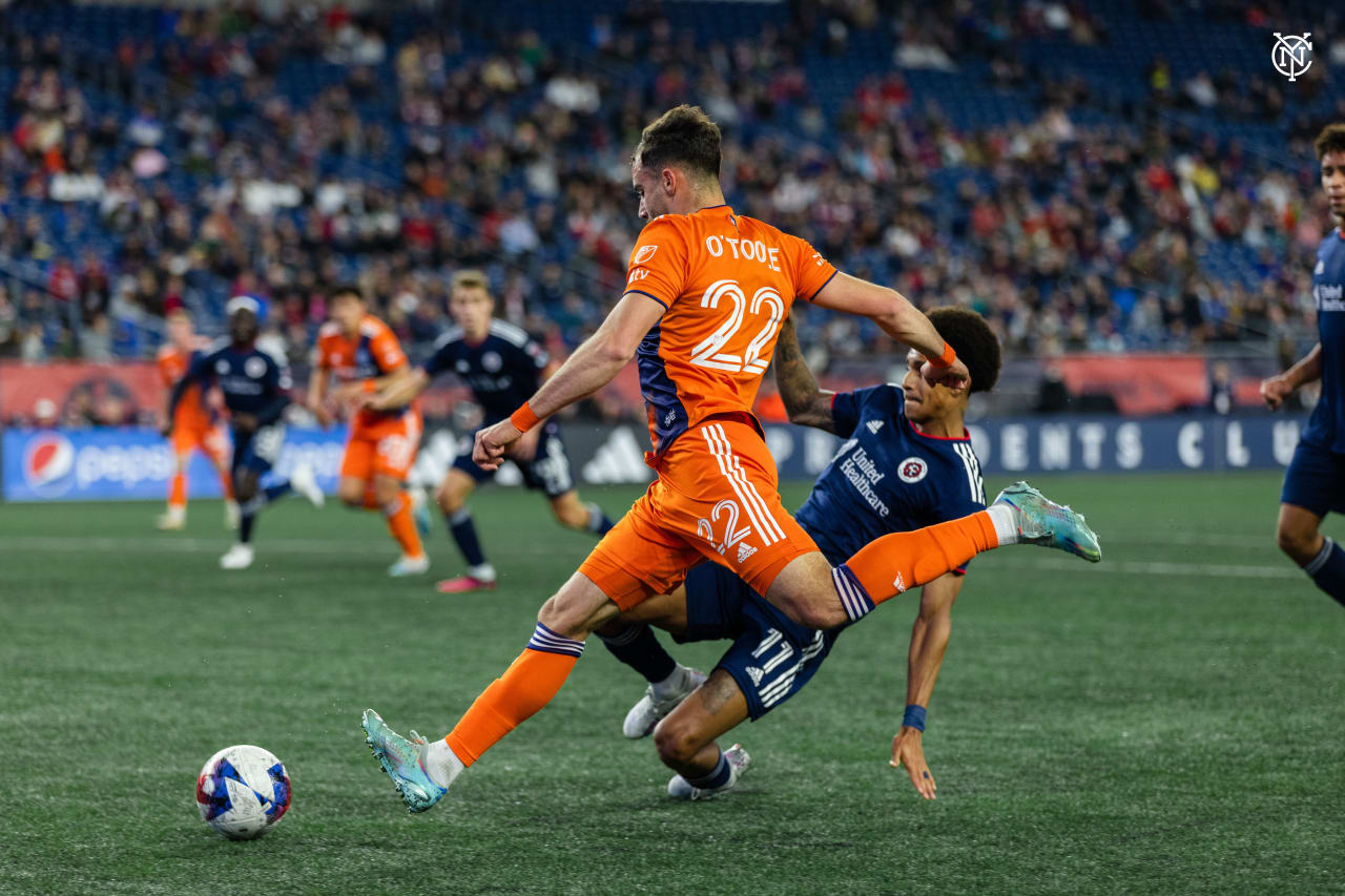 New York City Football Club earned a solid point on the road with a hard-fought 1-1 draw against New England Revolution.