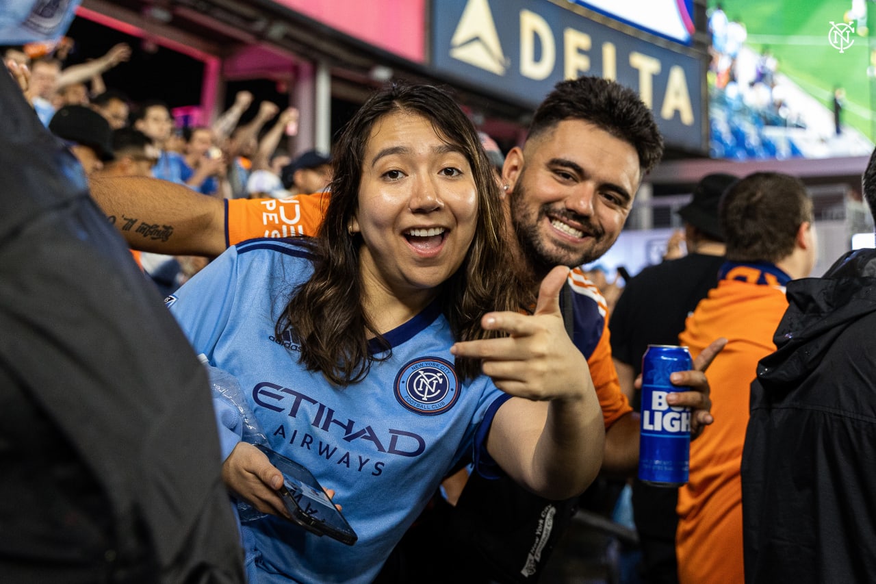 New York City Football Club picked up a huge three points in the Boogie Down Bronx against Columbus Crew. (Photo by Tommie Battle/NYCFC)
