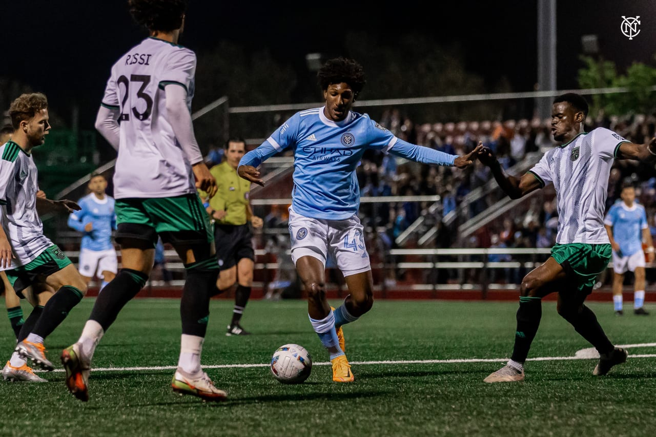 New York City Football Club were in Lamar Hunt U.S. Open Cup action on Wednesday night, securing a 3-1 win against Rochester New York FC to advance into the next phase of the competition.
