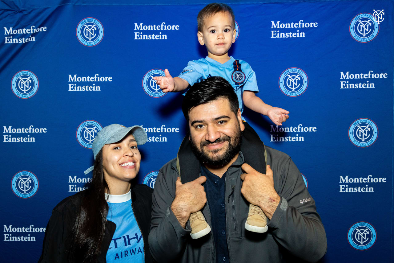 City Members celebrate the start of 2023 MLS season at Dave & Buster’s in Manhattan.