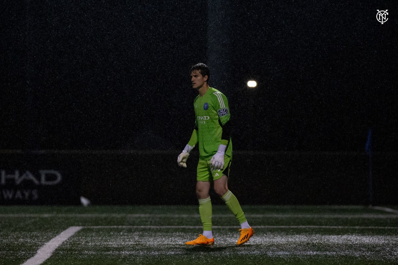 NYCFC II faced Crown Legacy FC on a rainy Sunday night at Belson Stadium in Queens, NY.