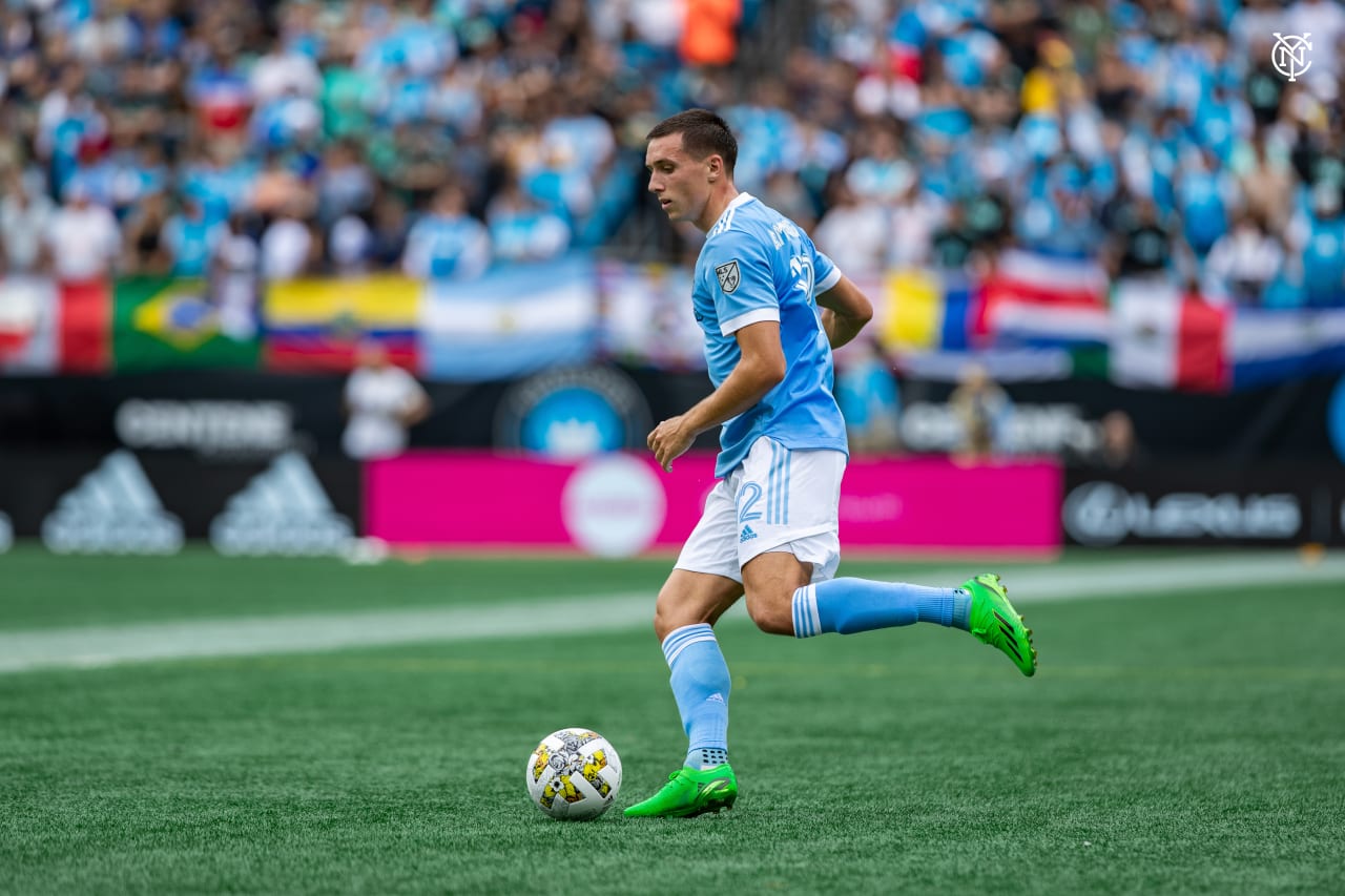 New York City Football Club fell to defeat against Charlotte FC on Saturday. (Photo by Katie Cahalin/NYCFC)