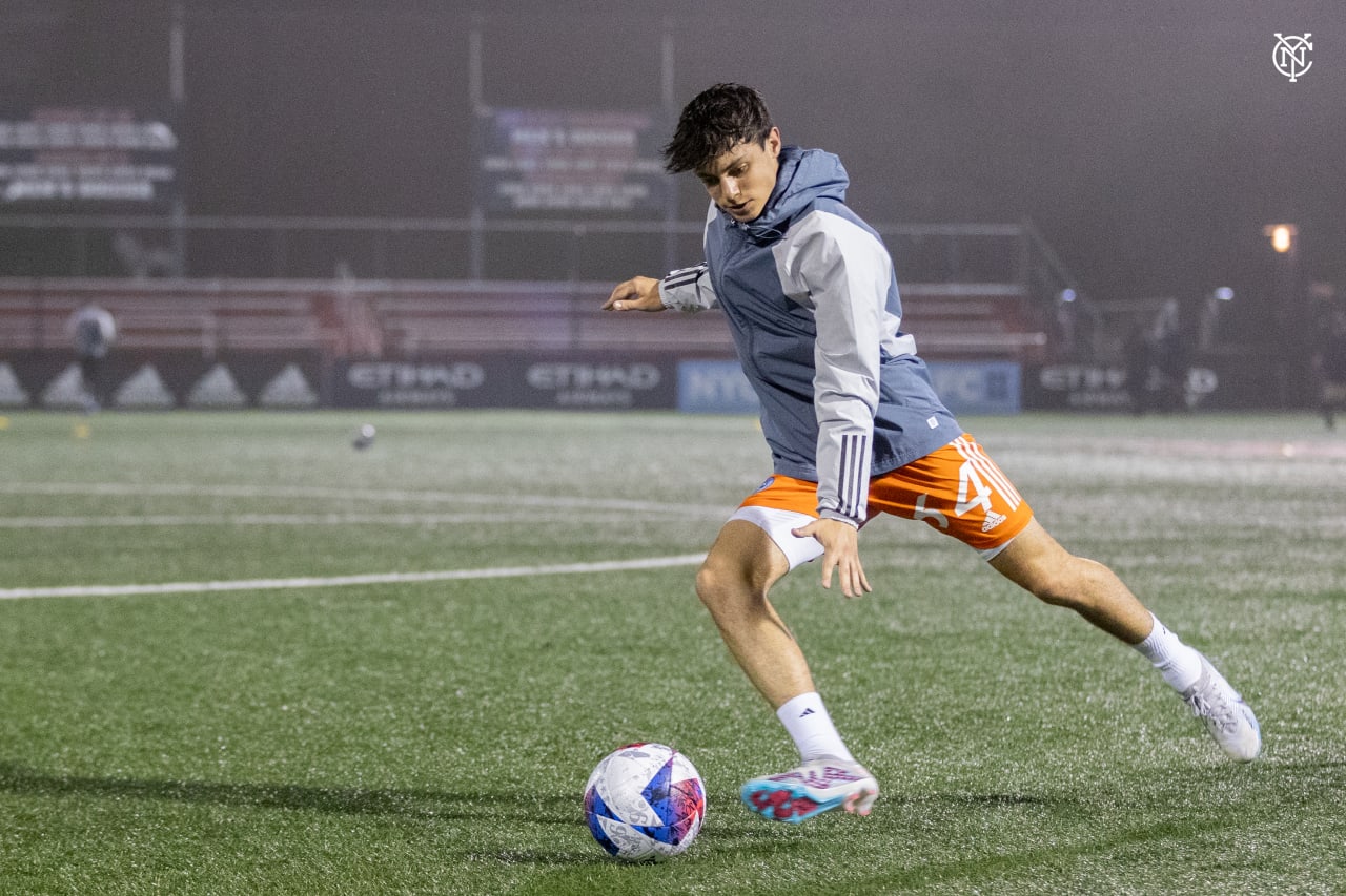 NYCFC II faced Crown Legacy FC on a rainy Sunday night at Belson Stadium in Queens, NY.