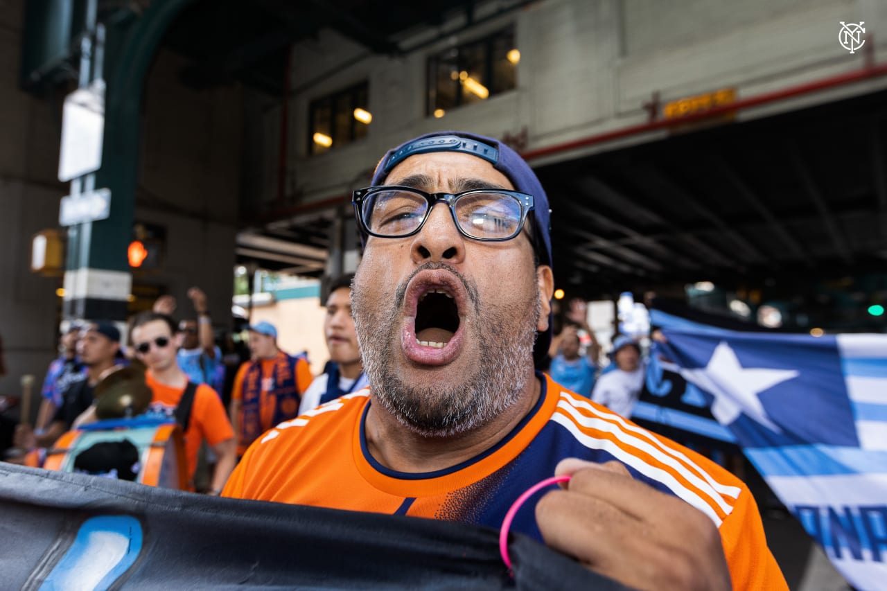 New York City Football Club returned to winning ways against New England in the Boogie Down Bronx. (Photo by Tommie Battle/NYCFC)