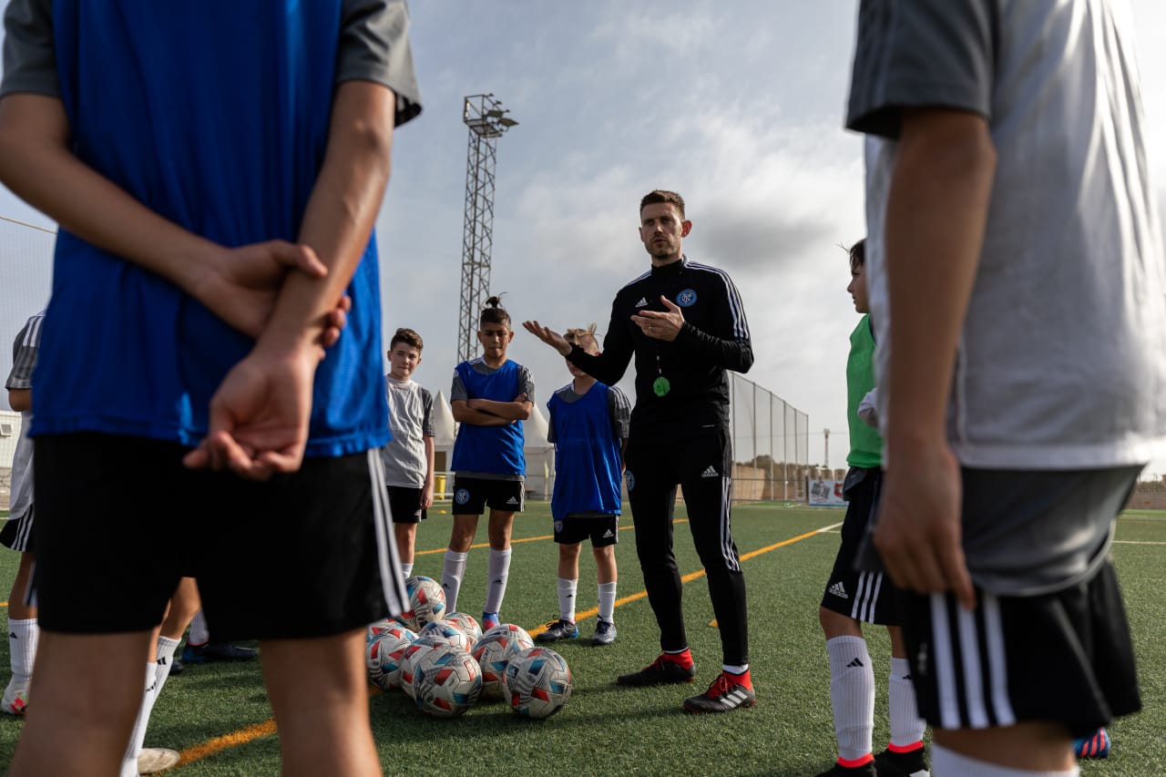 NYCFC’s U13 & U14 Boys Academy squads arrived in Spain earlier this week to compete in the 2022 East Mallorca Cup. (Photo by Tommie Battle/NYCFC)