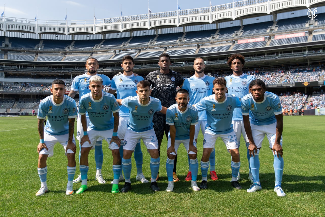 ew York City Football Club claimed a deserved win in the Hudson River Derby on Saturday at Yankee Stadium.
