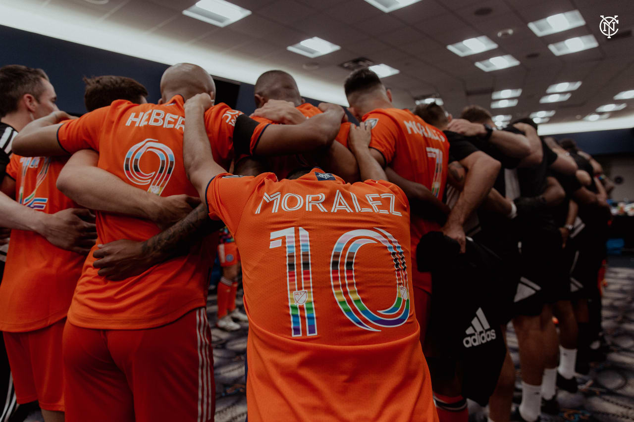 New York City Football Club extended their unbeaten run in MLS to seven games with a 1-0 victory over Chicago Fire on Pride Night in Queens.