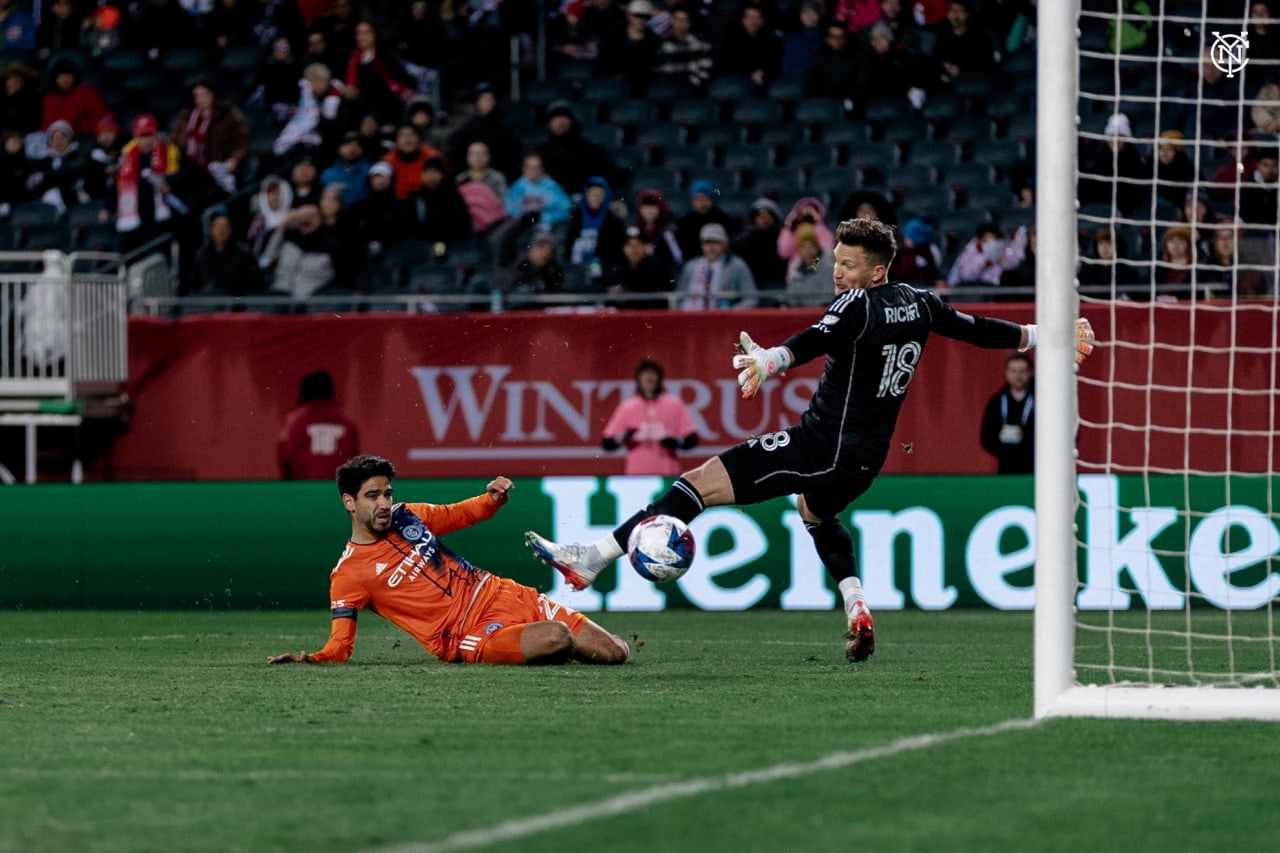 New York City Football Club picked up their first point of the 2023 MLS season with a 1-1 draw at Chicago Fire.