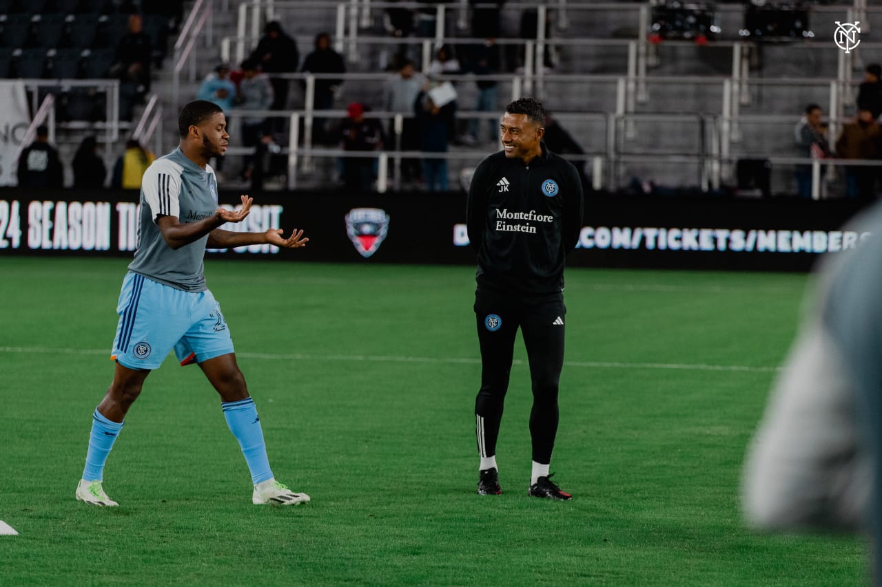 New York City Football Club faced D.C. United on Saturday night in the nation’s capital.