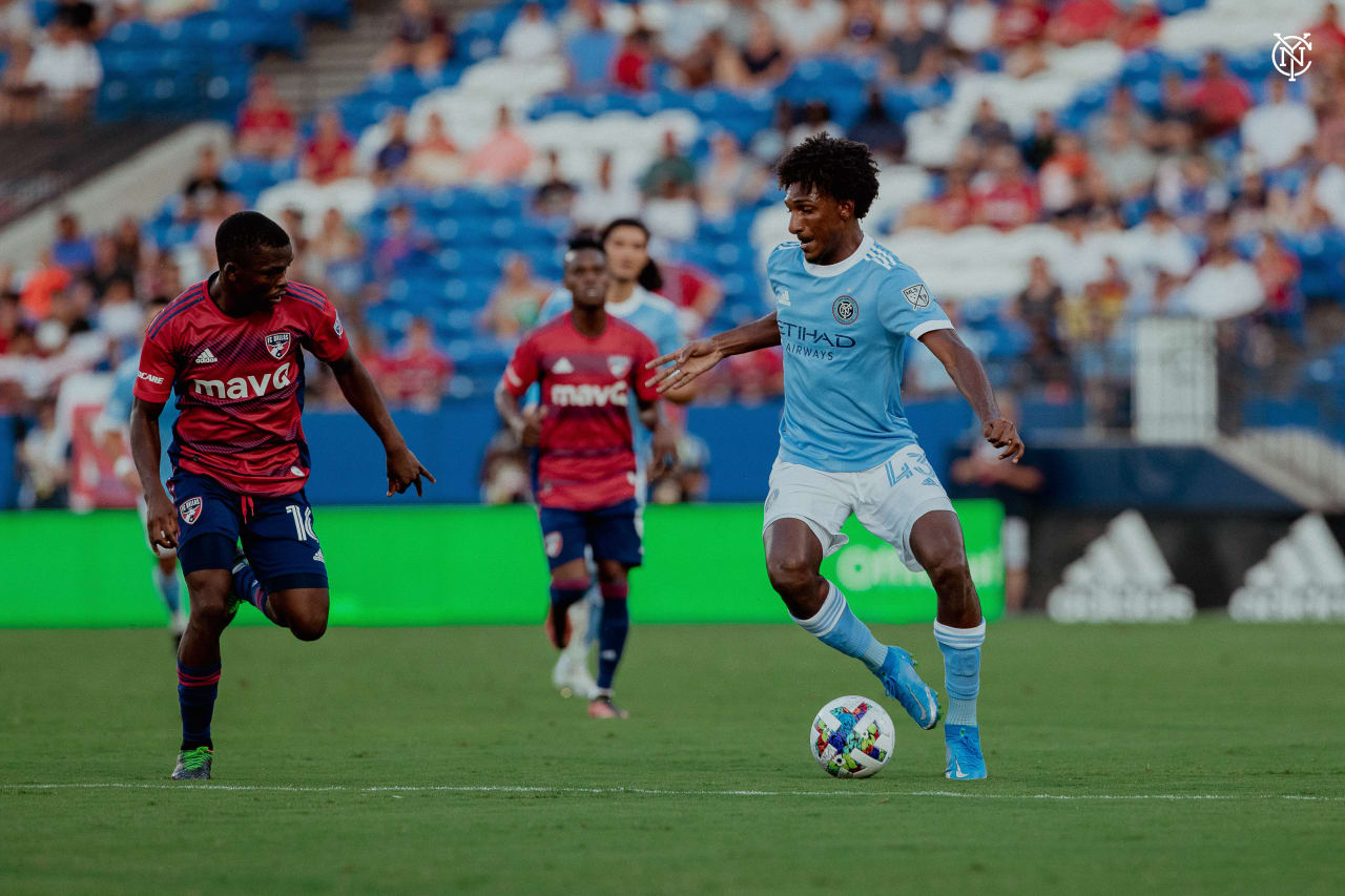 Héber's first half strike was enough for NYCFC to take all three points on a night in Frisco that saw Justin Haak make his first MLS start. (Photo by Katie Cahalin/NYCFC)