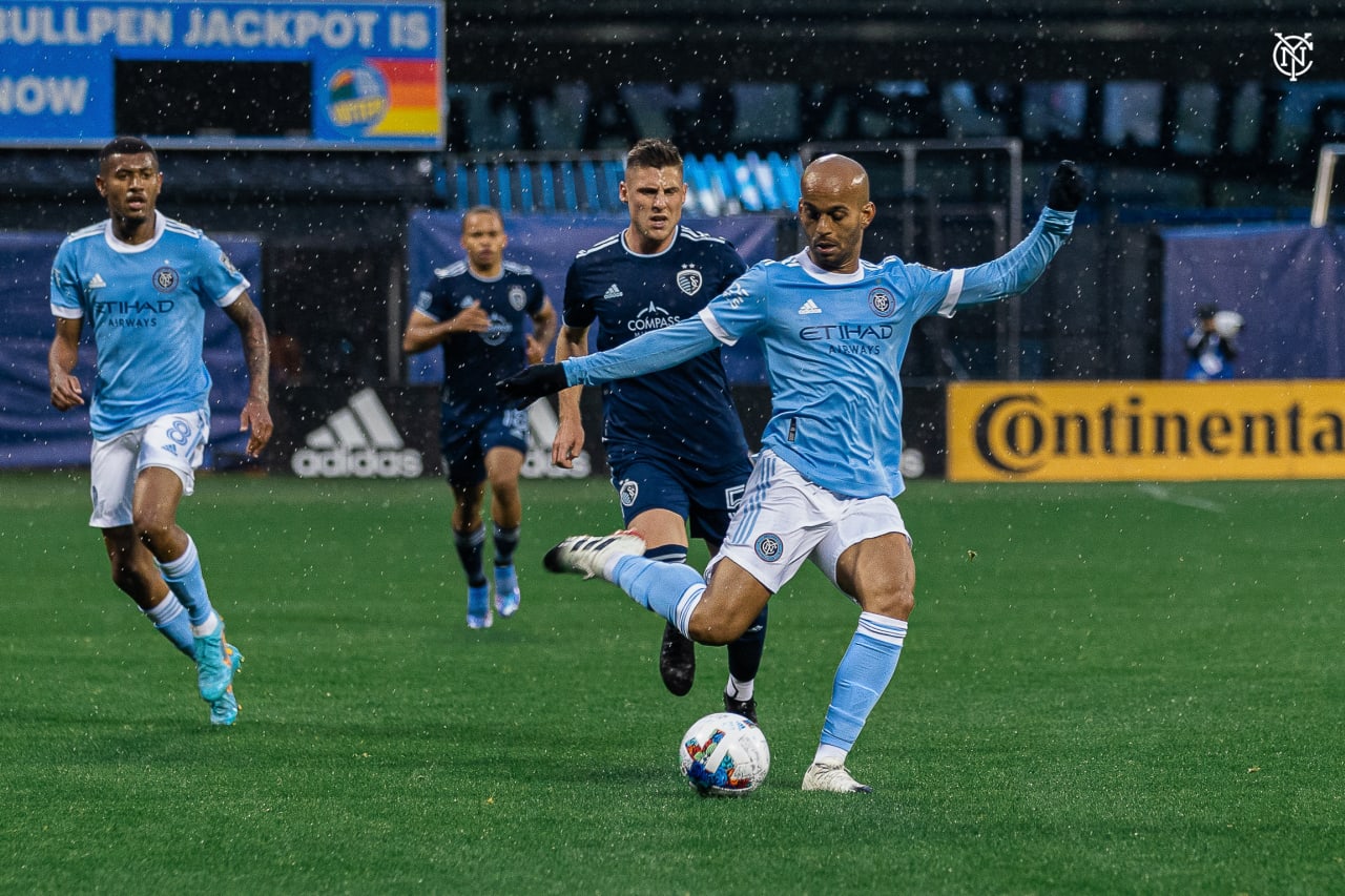 New York City Football Club settled for a point against Sporting KC at Citi Field on Saturday night.