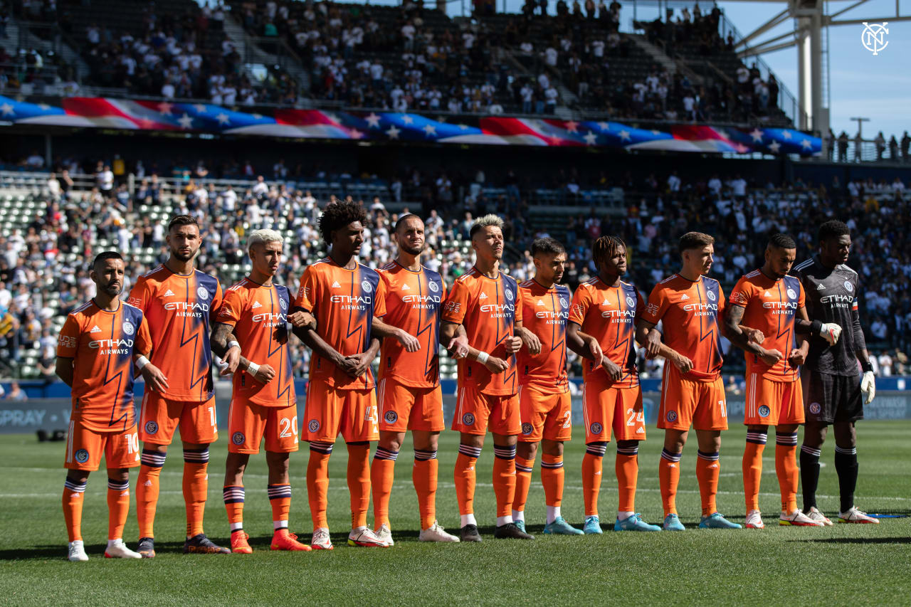 New York City Football Club began the 2022 MLS Regular Season on the road against LA Galaxy.