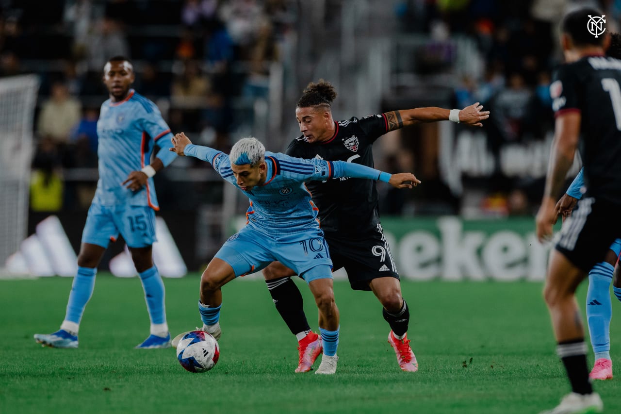 New York City Football Club faced D.C. United on Saturday night in the nation’s capital.