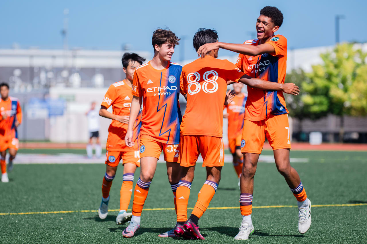 NYCFC’s U17s faced DC United at Queens College