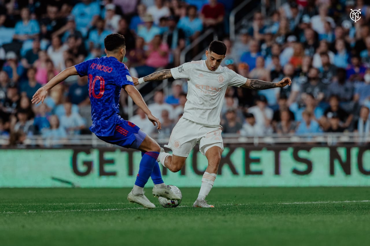 New York City Football Club sealed a big three points as they extended their unbeaten streak to 8 games and recorded a 6th consecutive clean sheet. (Photo by Katie Cahalin/NYCFC)