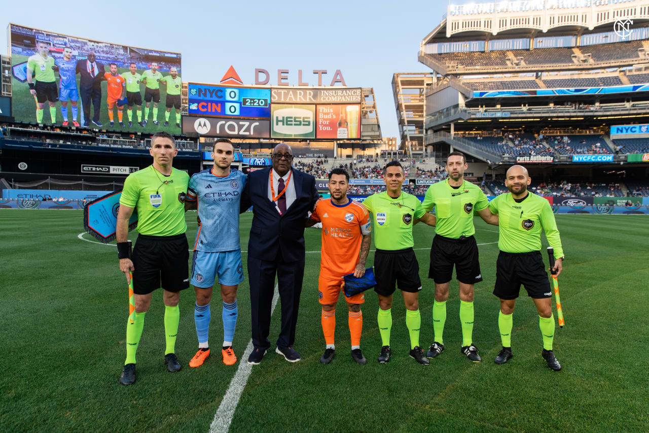 New York City Football returned to The Bronx to face FC Cincinnati on Wednesday.