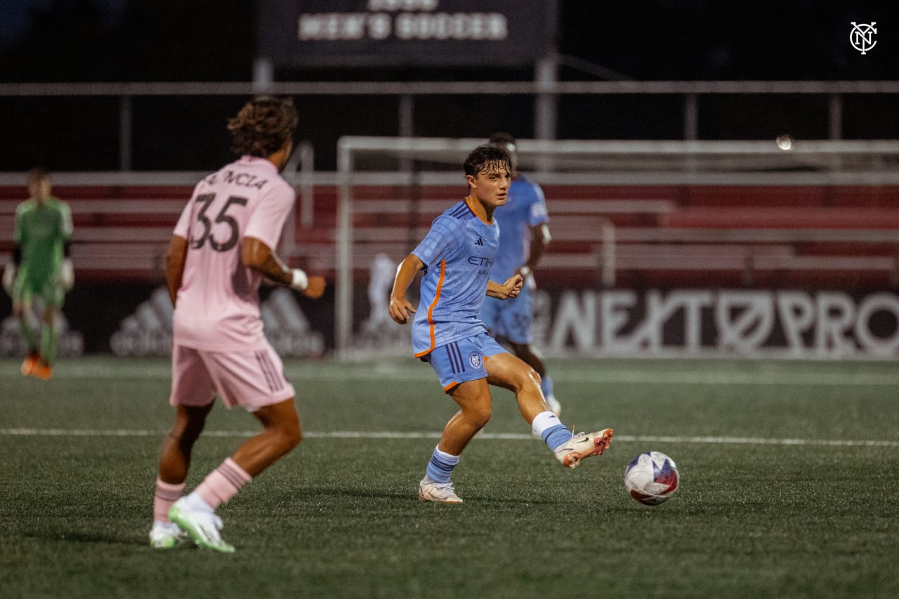 NYCFC II took on Inter Miami II at Belson Stadium at St. John's, winning 5-0 on August 10th, 2023