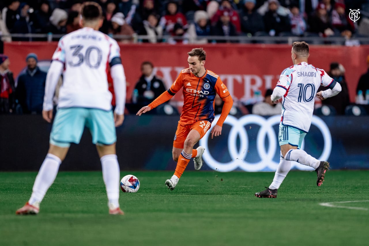 New York City Football Club picked up their first point of the 2023 MLS season with a 1-1 draw at Chicago Fire.