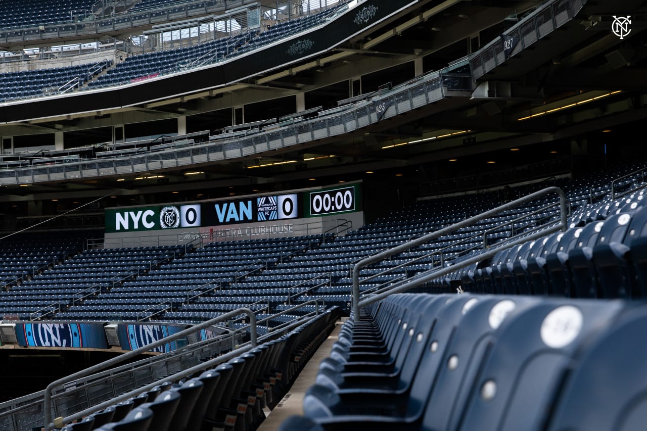 New York City Football Club settled for a point against Vancouver Whitecaps at Yankee Stadium
