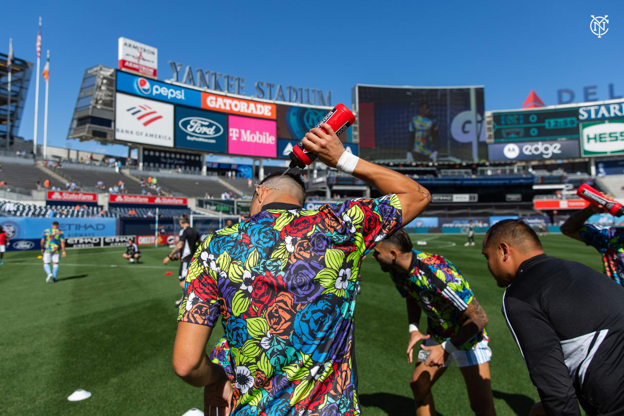 New York City Football Club were back in the Bronx on Sunday to welcome Colorado Rapids to Yankee Stadium. In the end both teams would take home a point with the game finishing 1-1.