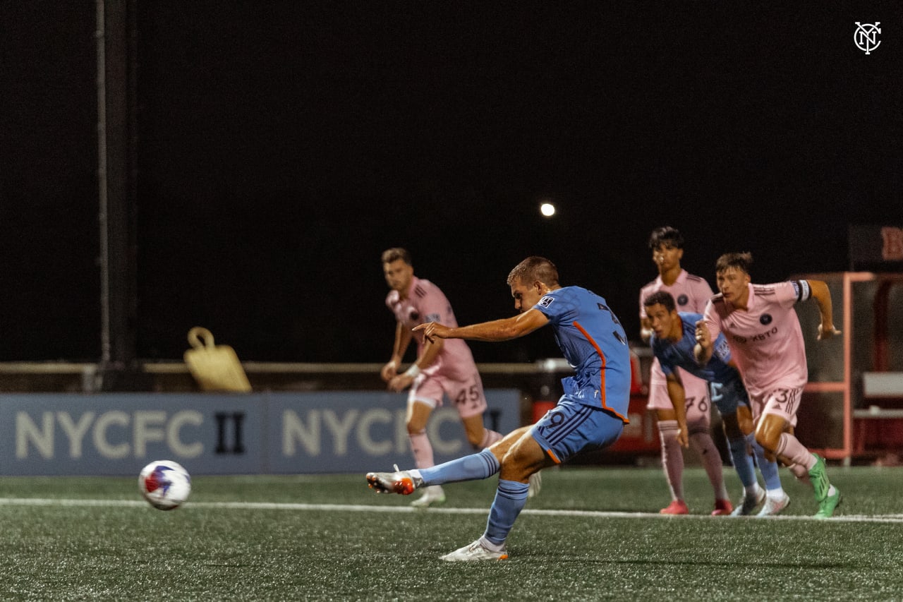 NYCFC II took on Inter Miami II at Belson Stadium at St. John's, winning 5-0 on August 10th, 2023