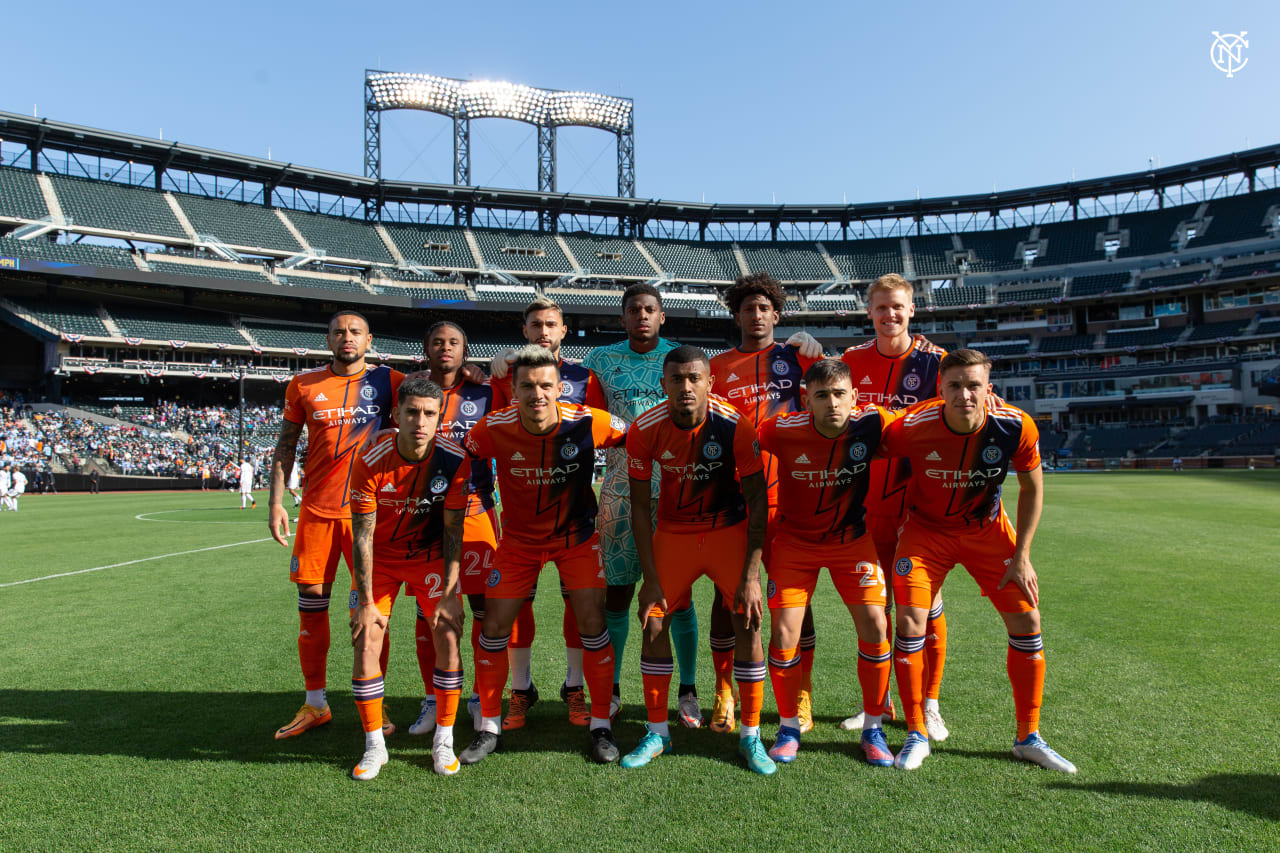 New York City Football Club produced a stirring comeback to defeat Toronto FC 5-4 in a wild nine-goal thriller at Citi Field. (Photo by Katie Cahalin/NYCFC)
