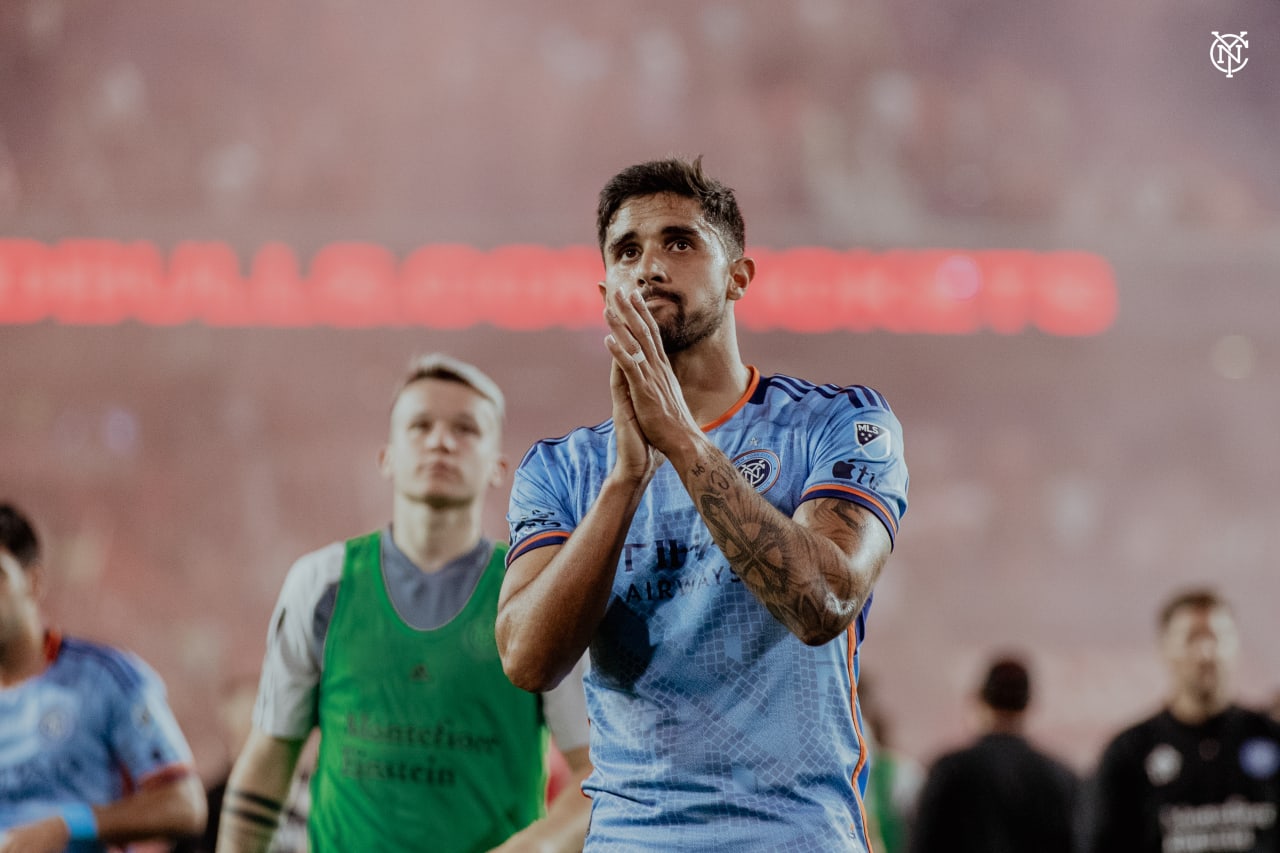 New York City Football Club fell to defeat in the first Hudson River Derby of the season.